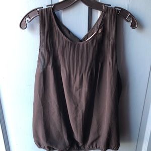 Max Studio Black Bubble Dress Tank